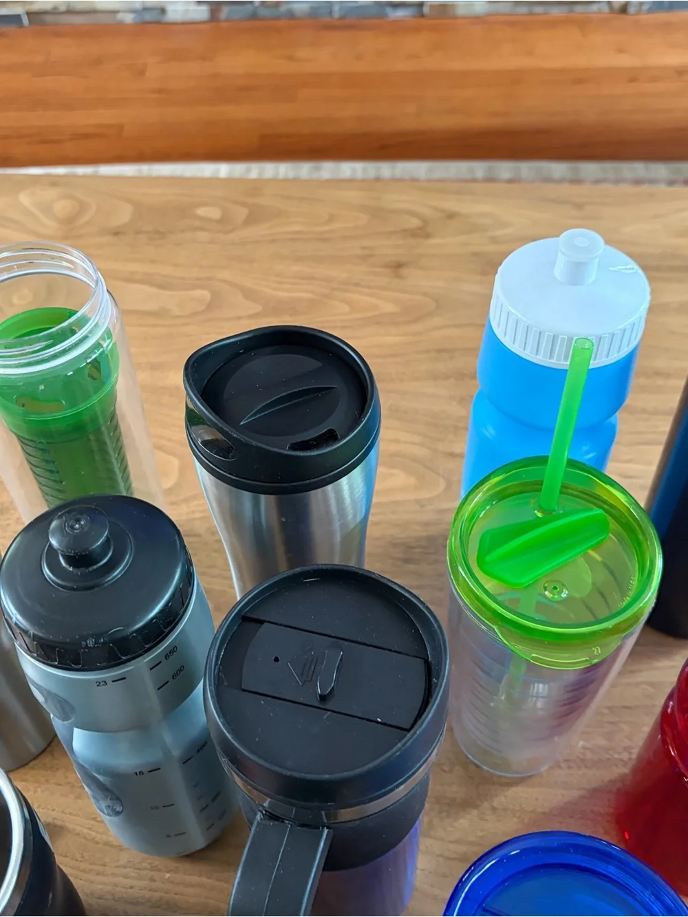 Assorted Travel Tumblers & Water Bottles